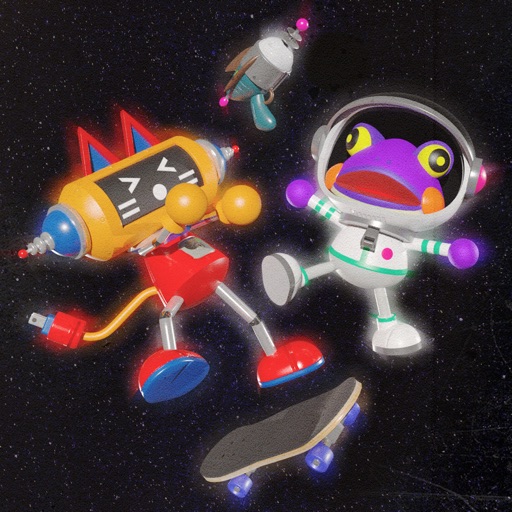 Robo-Cat and Astro-Frog icon