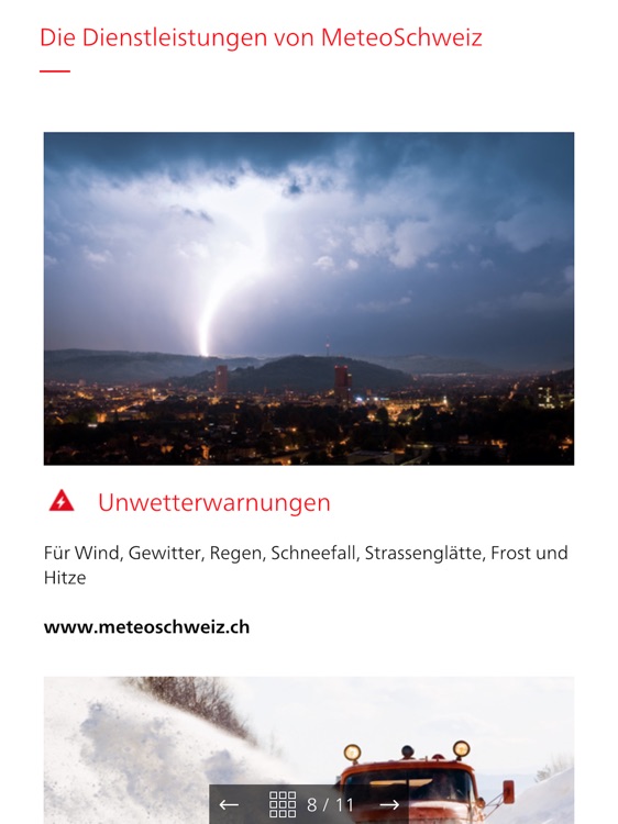 MeteoSwissInfo