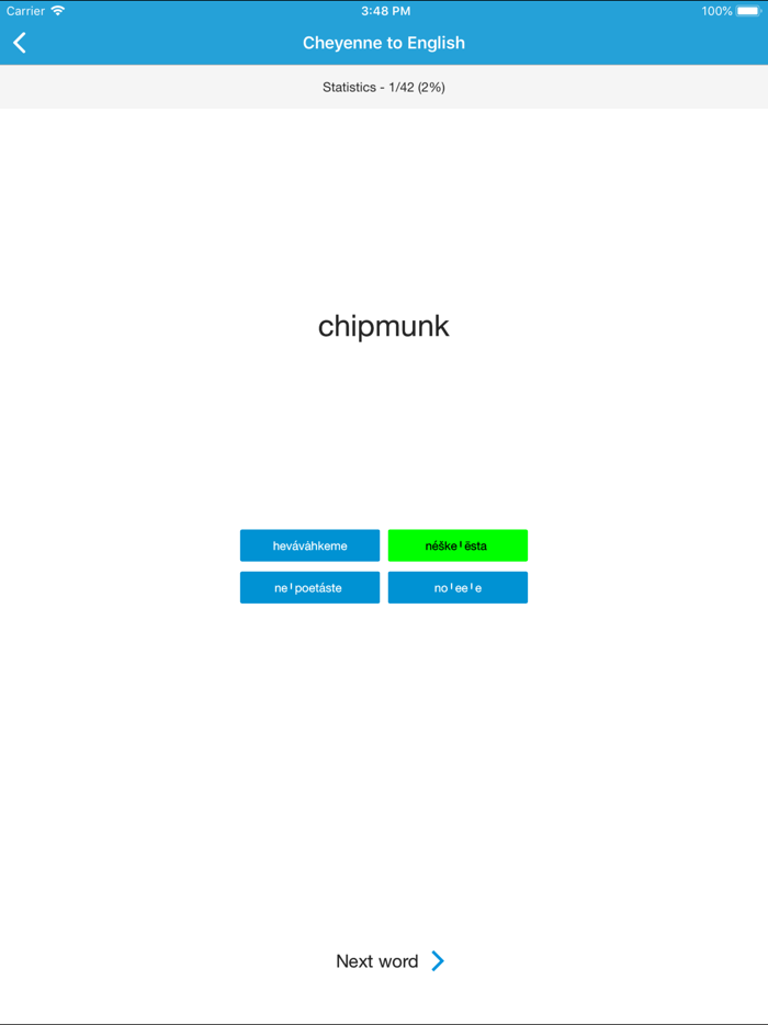 Cheyenne Vocab Builder