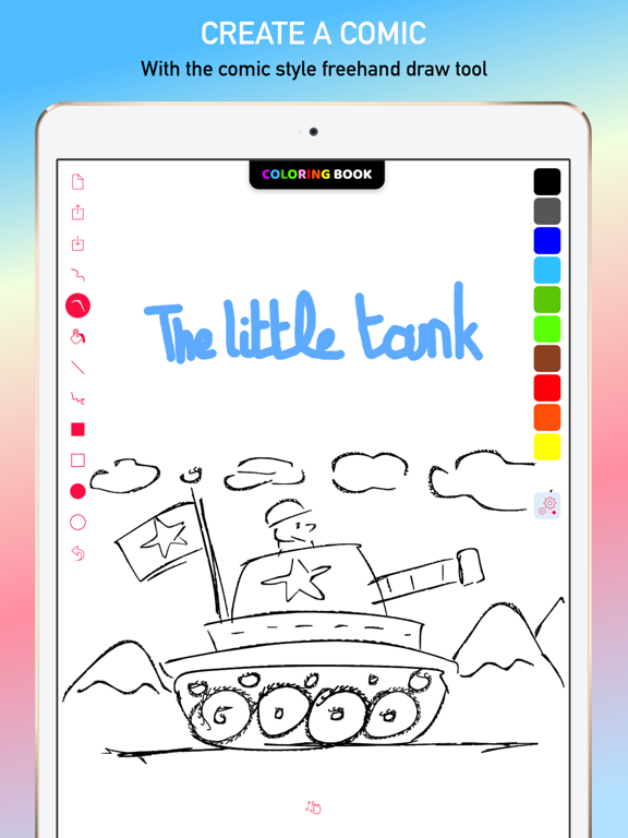Easy Paint II iPad screenshot