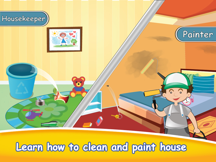 Kids Professions Learning Game