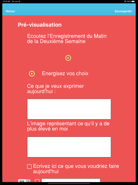 Screenshot #6 pour VIVEZ VOTRE VISION