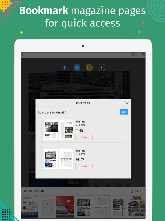 Screenshot #6 pour BluPrint Magazine