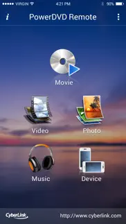 powerdvd remote app iPhone Captures Décran 1