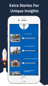 Houston Audio GPS Driving Tour screenshot