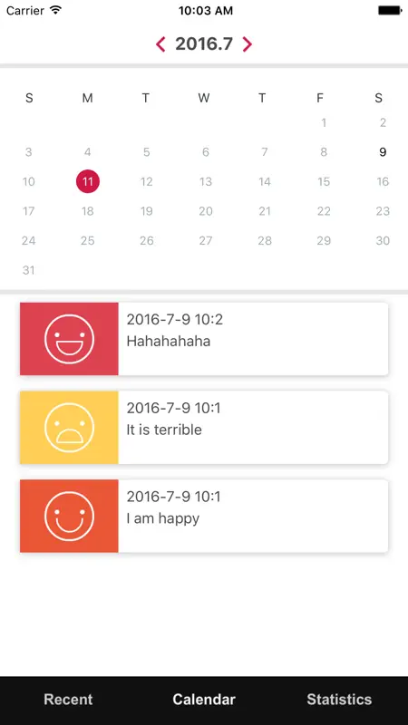 Mood Diary -  thought Journal screenshot 1 of 4