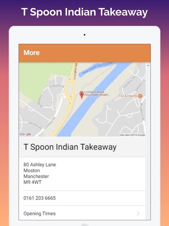 Screenshot #6 pour T Spoon Indian Takeaway