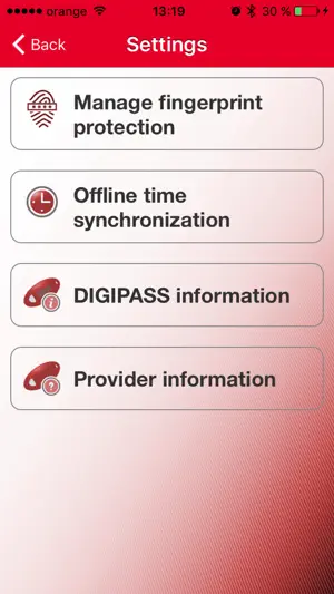 BRD Anyma Digipass screenshot 2