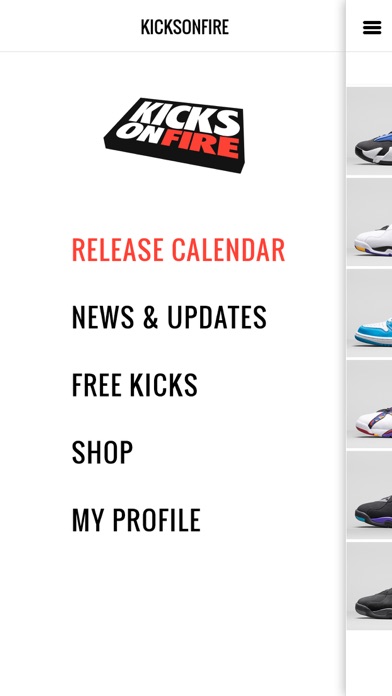 KicksOnFire - Shop Sneakers Screenshot