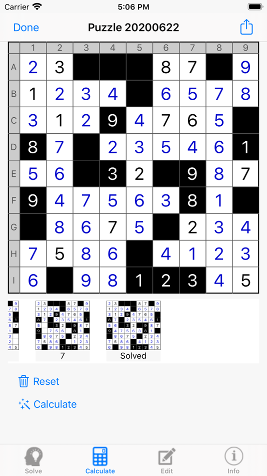 #3. Str8ts Solver (iOS) 由: Th. Wolf