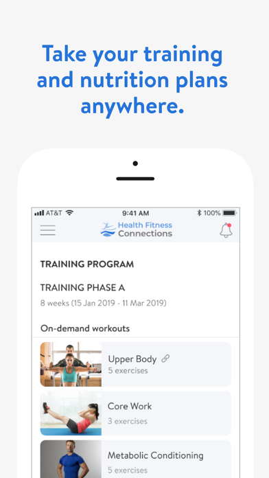 Health Fitness Connections Screenshot