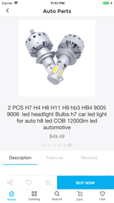 Auto Parts screenshot