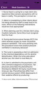 Psychiatric Nursing Mock Exam screenshot #9 for iPhone