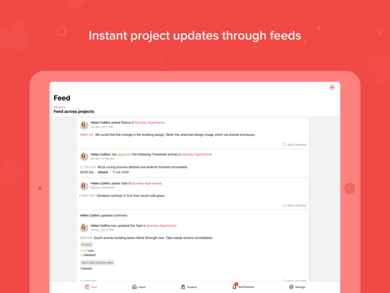 Zoho Projects Work Management iPad screenshot 8 - Business app
