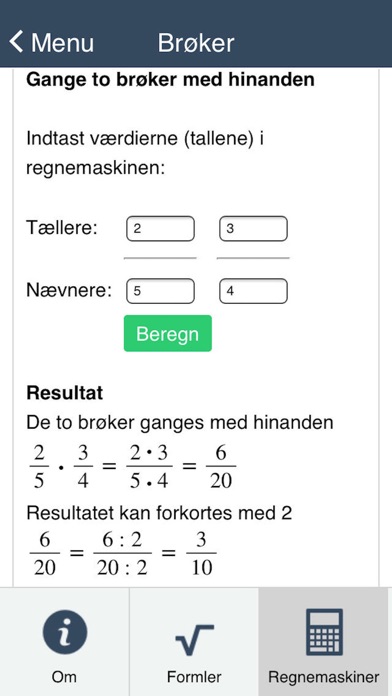 RegneRegler Screenshot