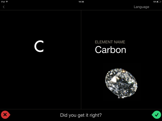 Screenshot #2 for The Elements Flashcards