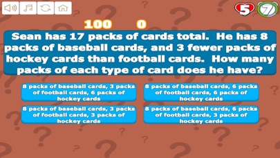 Screenshot #2 pour Grade 4 Math Trivia