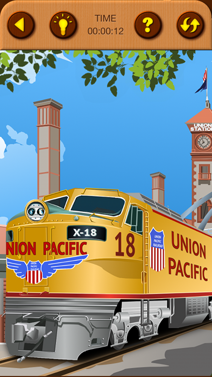 Train Jigsaw Puzzles for Kids official gameplay screenshot 9