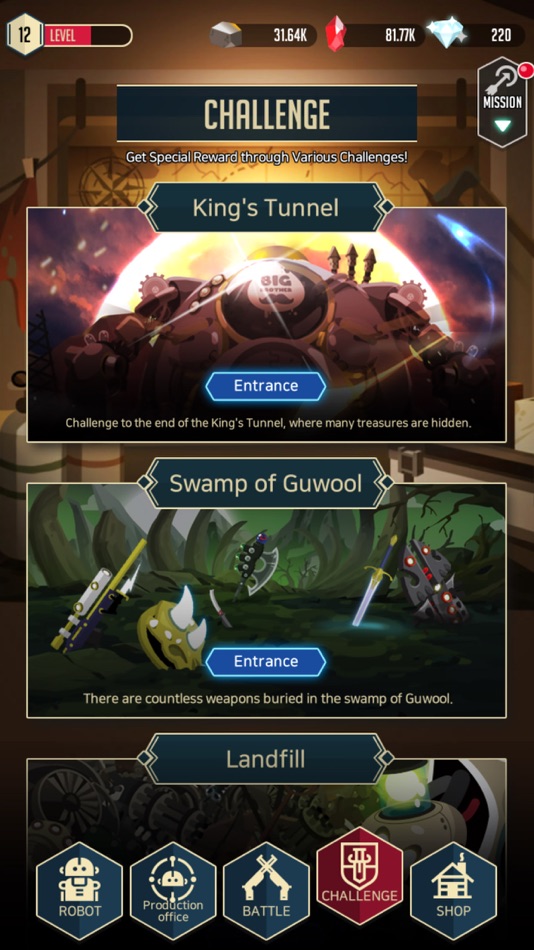 #5. After War - Idle Robot RPG (iOS) By: Rawhand
