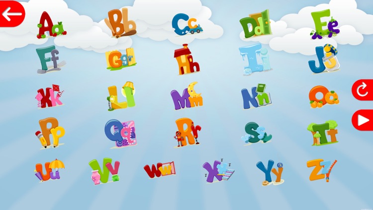 ABC Match to Learn First Words