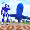Futuristic Robot Airplane Sim icon