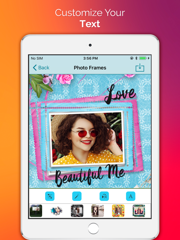 Screenshot #6 pour Photo Frames - Virtual Glam Up