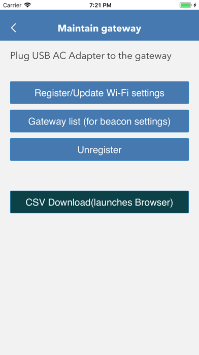 BeaBridge Gateway Settings screenshot 2