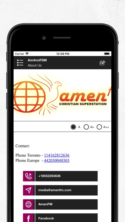 AmenFM screenshot-3