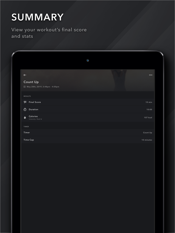 WODRed - WOD Toolkit iPad screenshot 6 - Health & Fitness app