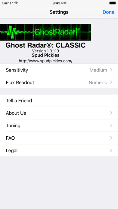 Screenshot #3 for Ghost Radar®: CLASSIC