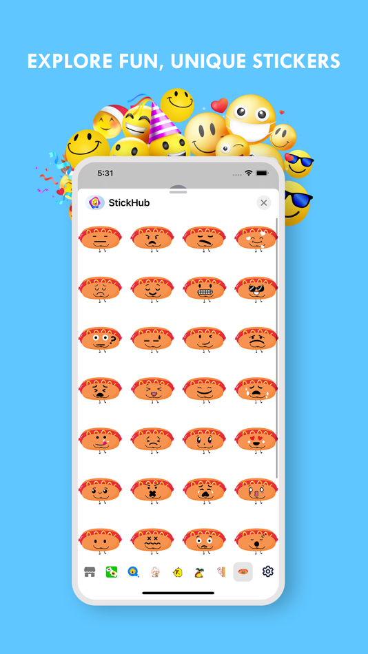 #4. StickHub: Yes No Reverse Maker (iOS) 由: Trang Dao