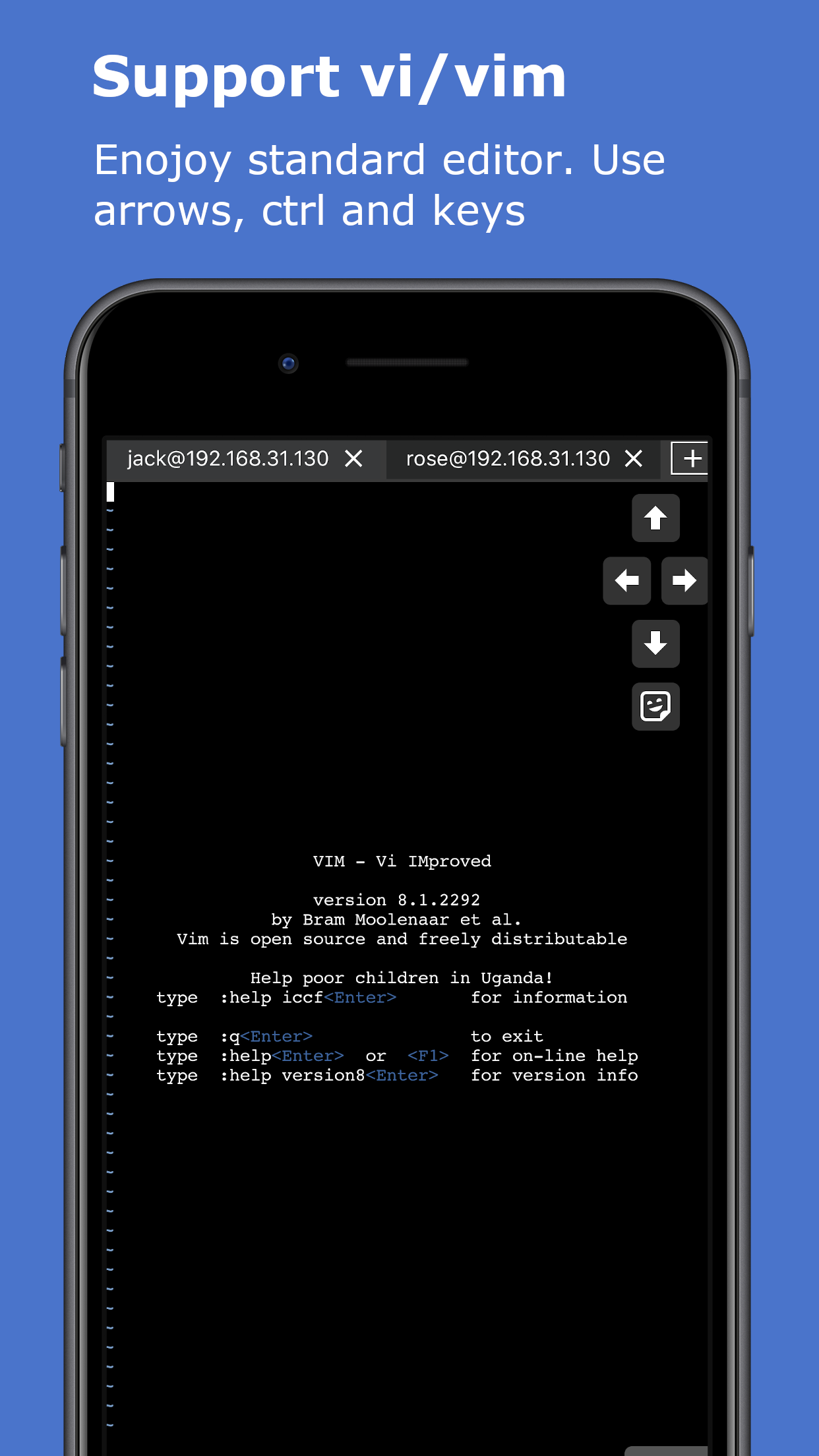xTerminal - SSH Terminal Shell screenshot 2