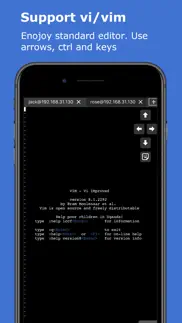 xterminal - ssh terminal shell iphone screenshot 2