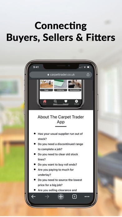 Carpet Trader UK Screenshot