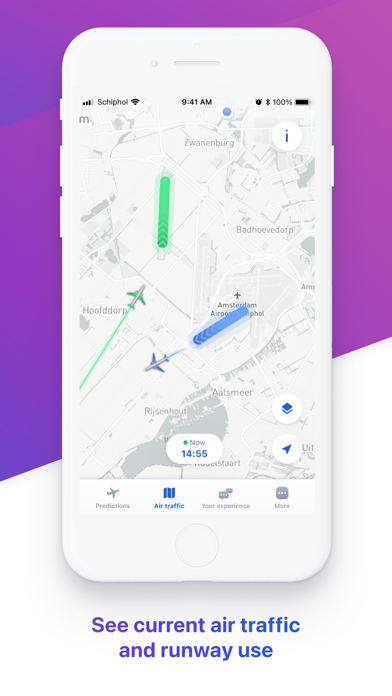 Notifly: Schiphol air traffic Screenshot