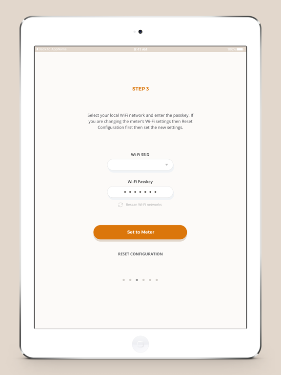 Screenshot #6 pour Wi-Fi Smart Meter Setup Tool