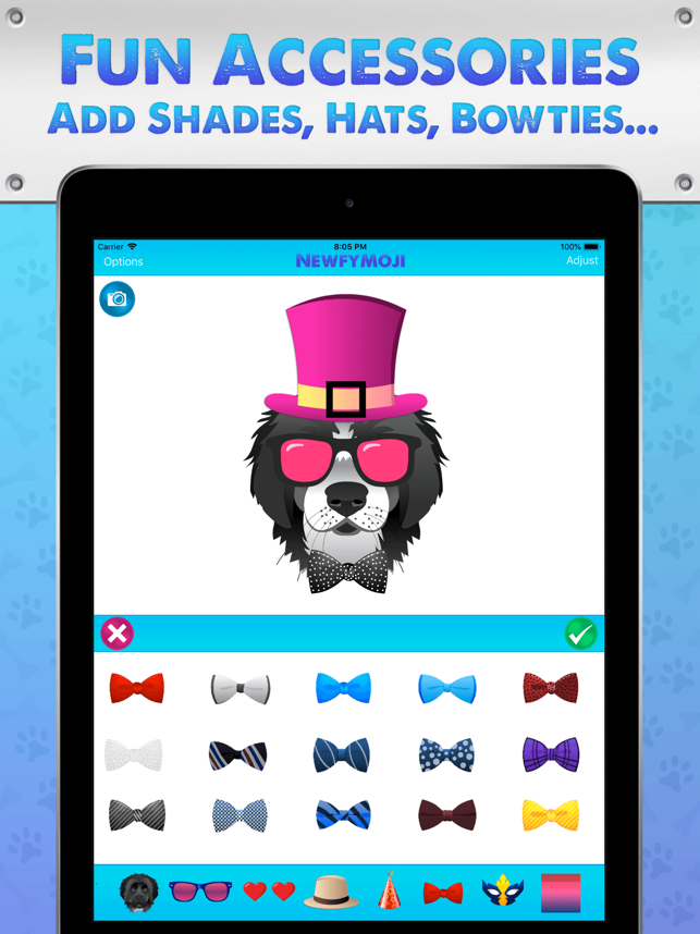 ‎NewfyMoji Screenshot