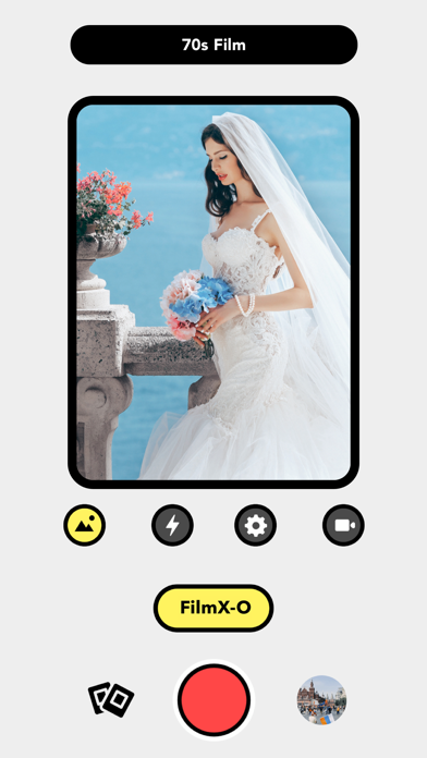 FotoX - レトロなフィルムカメラとフォトエディタのおすすめ画像1