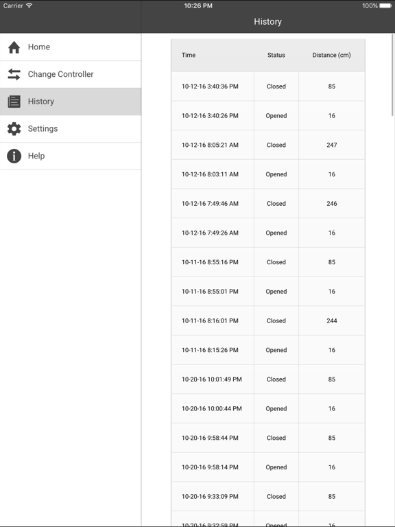 Screenshot #5 pour OpenGarage
