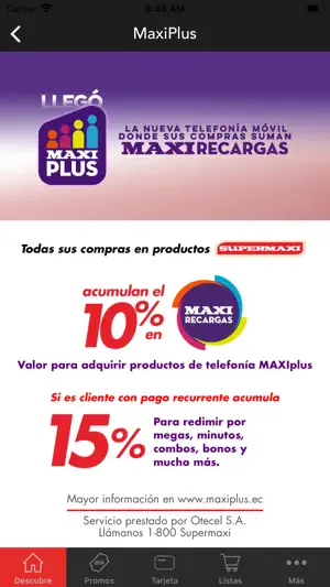 Supermaxi screenshot 4