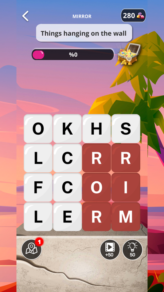 #6. WordMap - Word Search Game (iOS) Podle: ANLOFT YAZILIM LIMITED SIRKETI