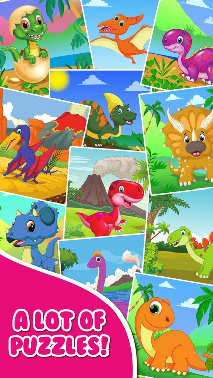 Dinosaur Jigsaw Puzzle Games.