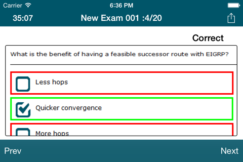 CCNA 200-101 ICND2 Exam Online - náhled