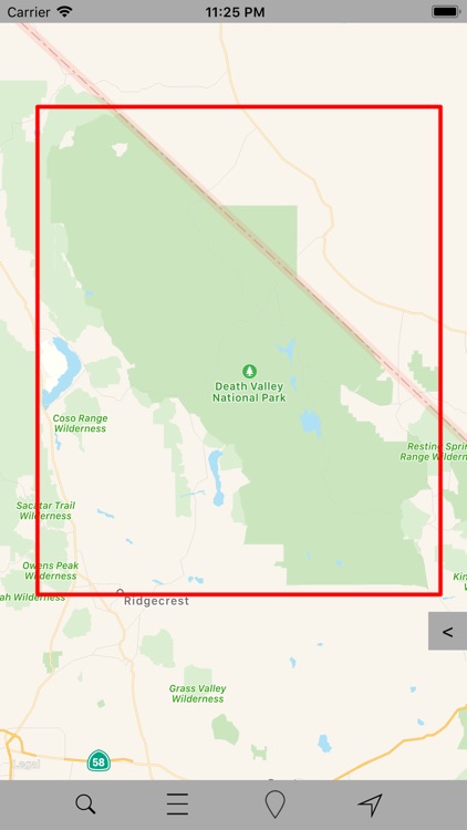 Death Valley National Park GPS
