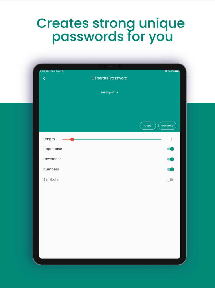 DroidPass Password Manager
