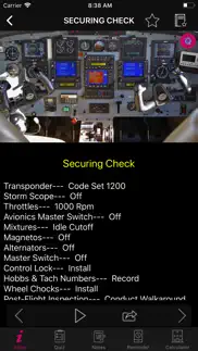 pilot training 310 checklists iphone screenshot 4