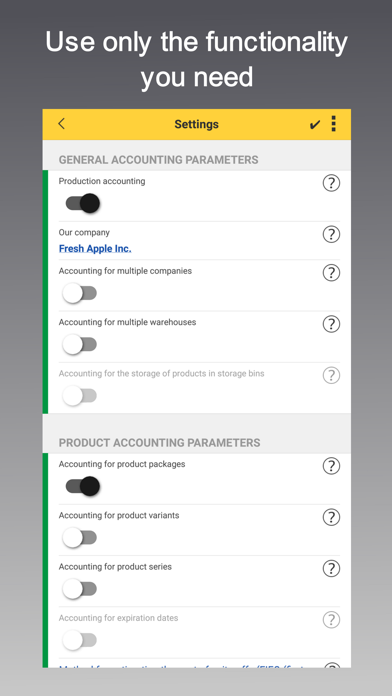 TEAM: Bookkeeping, Inventory Screenshot