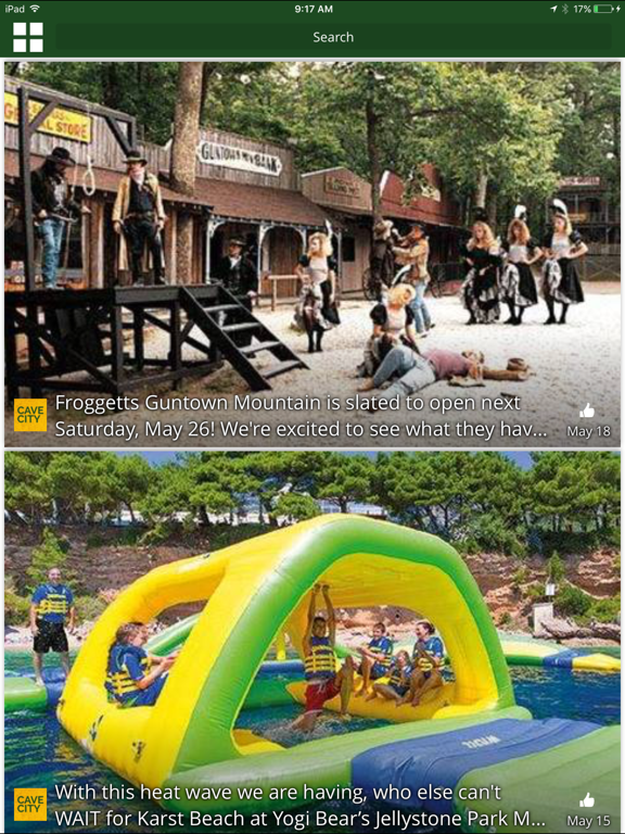VisitCaveCityKY! iPad screenshot 2 - Travel app