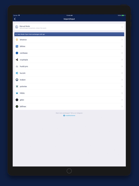 BitUniverse Crypto Trading Bot BitUniverse Crypto Trading Bot