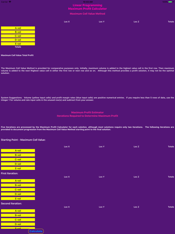 Screenshot #5 pour MaxProfitCalc